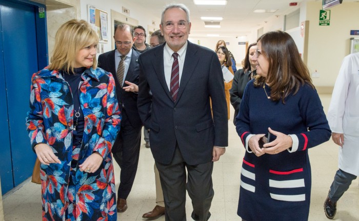 María José con Vicenc Martínez y Regina Leal