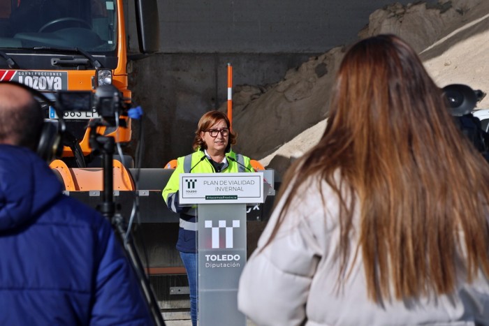 Cedillo presenta el Plan de Vialidad Invernal de la provincia de Toledo