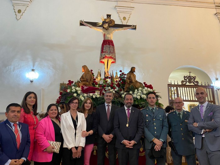 Álvaro Gutiérrez en las fiestas del Cristo de la Sangre