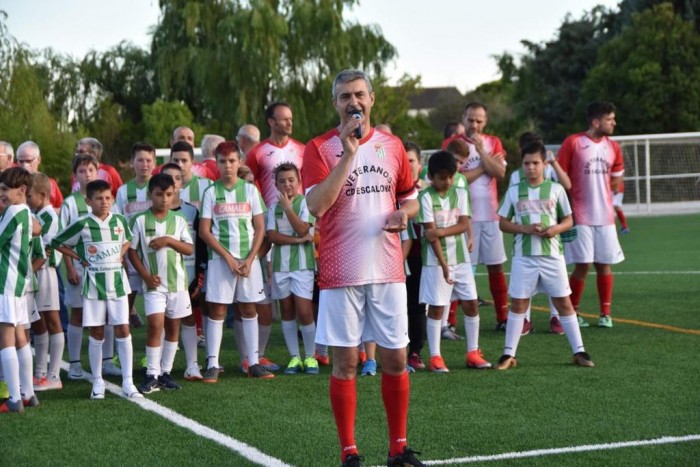 Imagen de Álvaro Gutiérrez interviene en la inauguración campo de fútbol