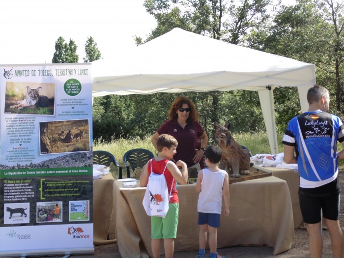 Punto de información sobre el lince en San Pablo de los Montes