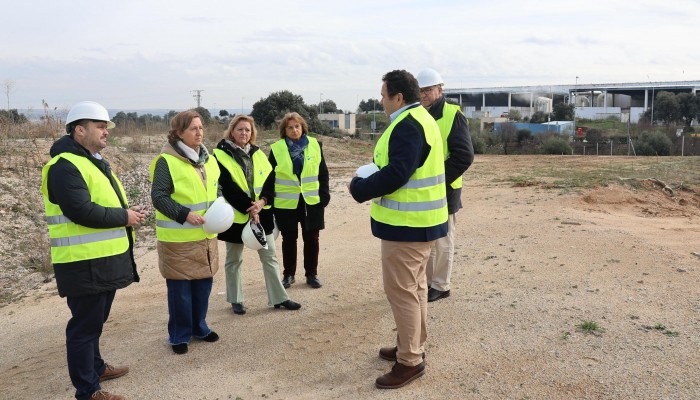 Visitando las instalaciones