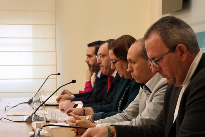 Imagen de Un momento de la rueda de prensa