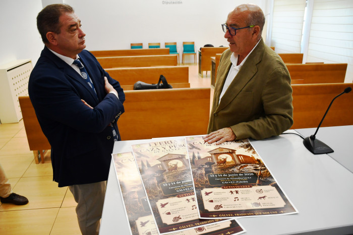 José Eugenio del Castillo y Manuel Fernández en la presentación