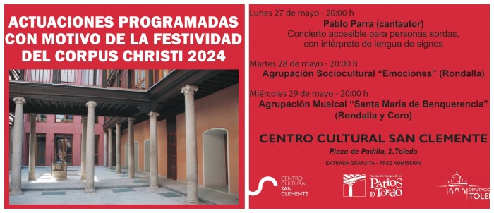 Imagen de Cartel Corpus Programación