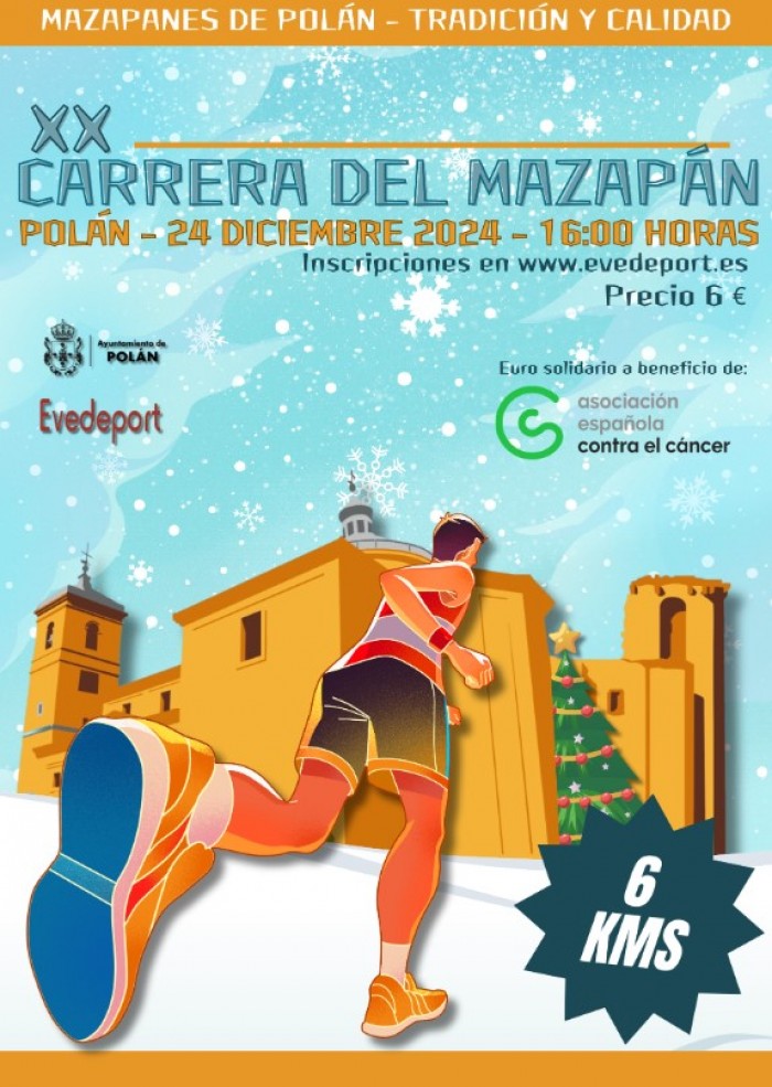Imagen de Cartel XX Carrera del Mazapán de Polán
