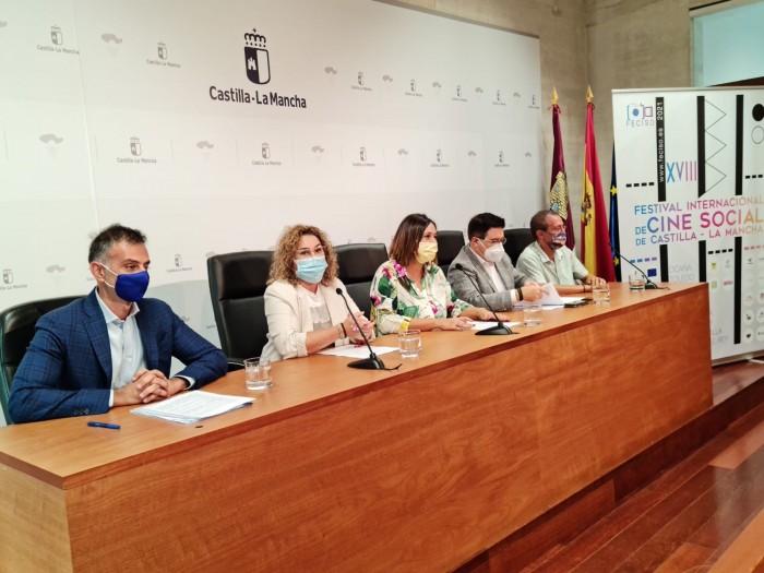 Imagen de Cristina Cebas en la presentación de FECISO 2021