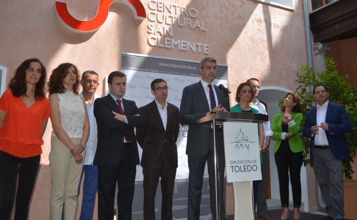 Álvaro Gutiérrez y el Gobierno de la Diputación de Toledo