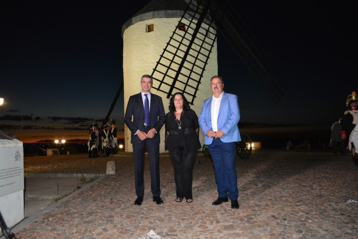 Gutiérrez con Pascual Aguado y Carmen Cano