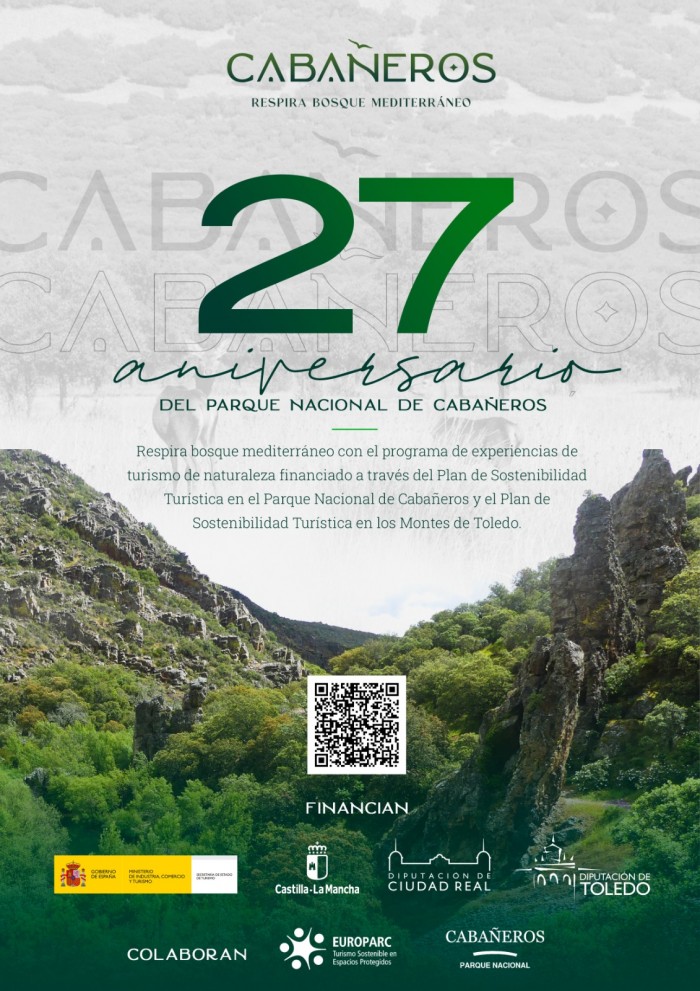 Cartel 27 Aniversario Cabañeros