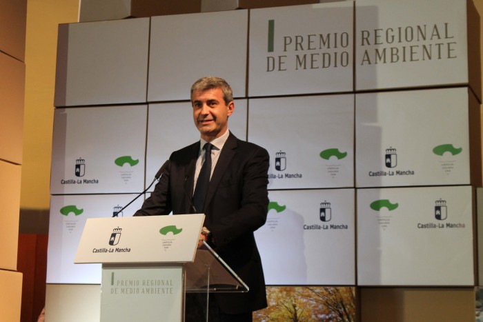Imagen de Álvaro Gutiérrez interviene en el acto del I Premio Regional de Medio Ambiente