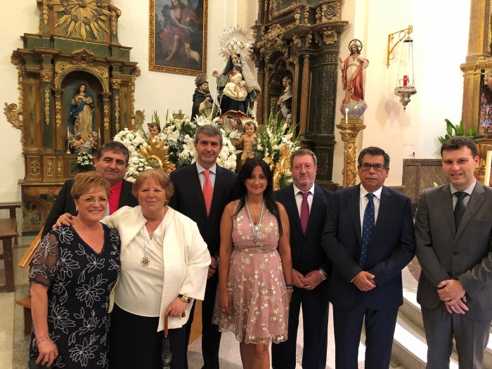 Álvaro Gutiérrez en las fiestas patronales de Alcabón
