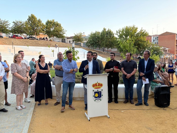 Imagen de 29072025 Romera inauguración del parque de Cazalegas