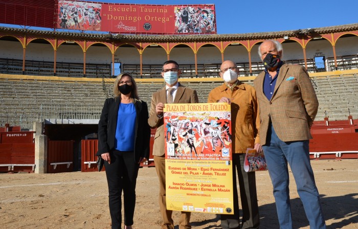 Imagen de Fernando Muñoz foto clase solidaria Escuela Taurina