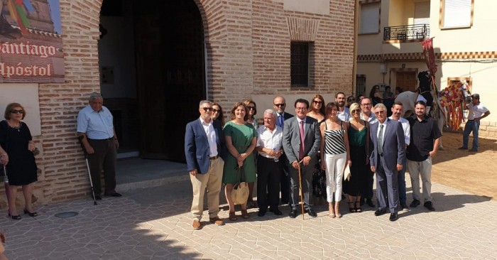 Ana Gómez en las fiestas de El Carpio de Tajo