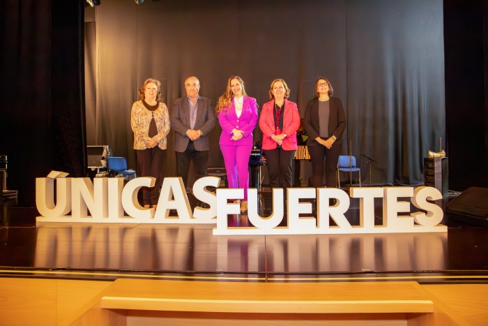 Imagen de Cedillo y Martín con María Toledo