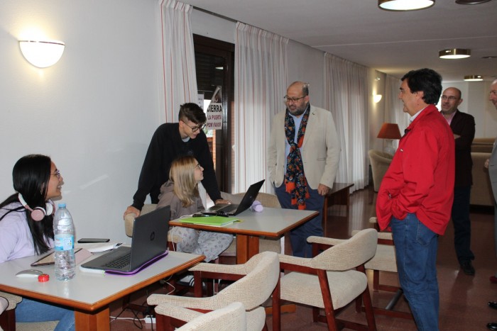 Imagen de Tomás Arribas en la Residencia Universitaria