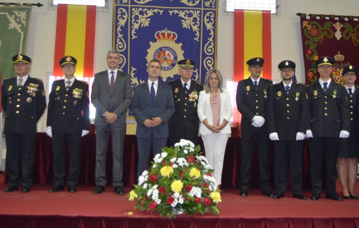 Imagen de Álvaro Gutiérrez en la celebración en Toledo del Día de la Policía Nacional