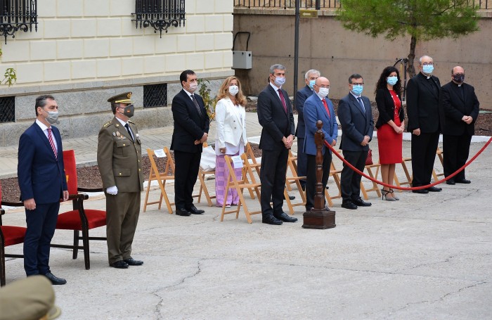 Un momento del acto institucional del Día de la Delegación de Defensa