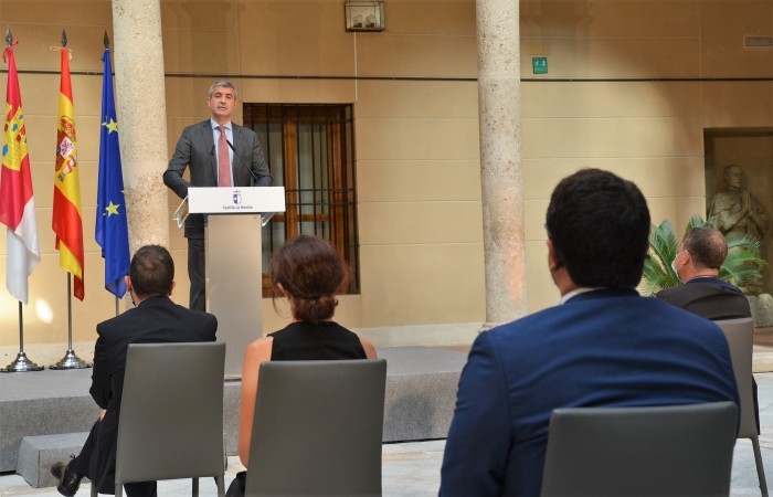 Acto en el Palacio de Pedro I, sede del Ayuntamiento de Torrijos