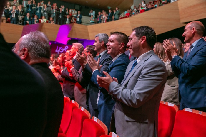 Álvaro Gutiérrez en el acto institucional del Día de la Región