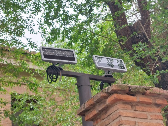 15042026 Instalación alumbrado artístico en el Palacio Provincial 2