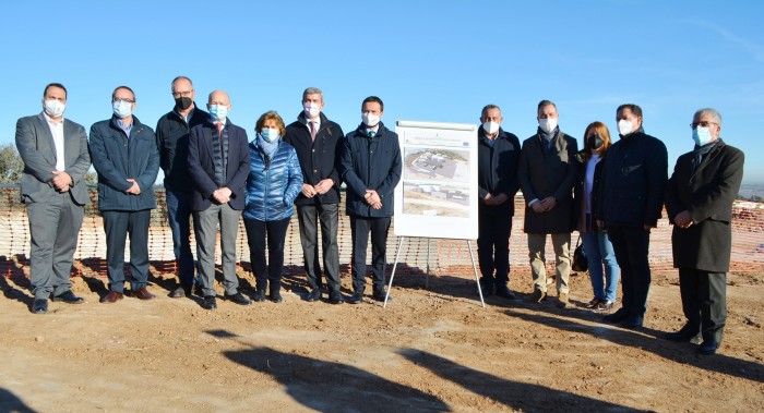 Imagen de En las obras de construcción de la nueva planta de tratamiento