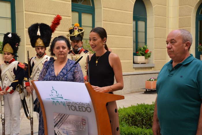 Alicia Martín en un momento de su intervención