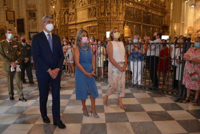 Imagen de Álvaro Gutiérrez durante la procesión