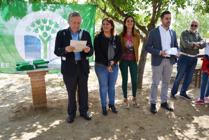 Imagen de Entreega banderas verdes de las Ecoescuelas