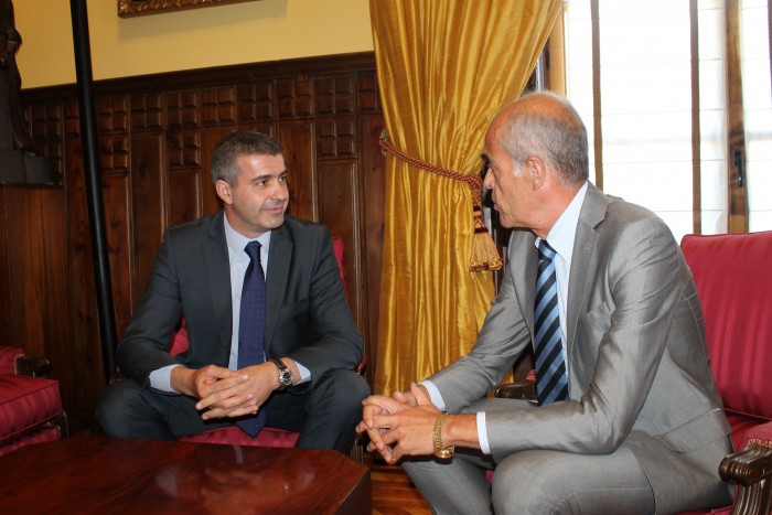 Álvaro Gutiérrez y Jesús Carrobles en una foto de archivo