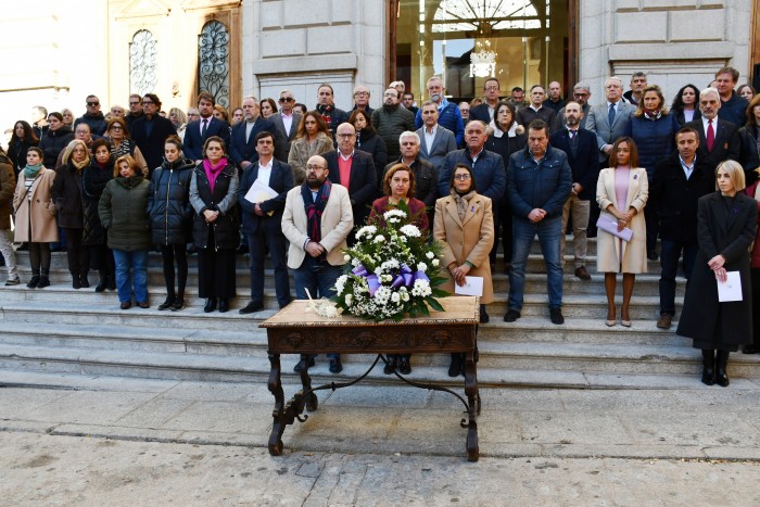 Concentración en la Diputación por el 25-N