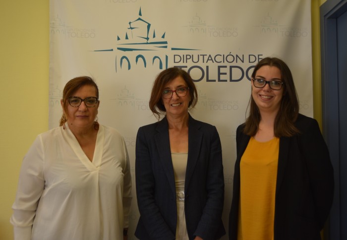 Imagen de Ana Gómez con Nuria Cogolludo y Marisol Núñez