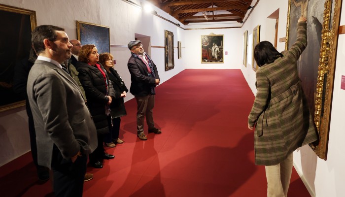 Imagen de Cedillo visita exposición Luis Tristán