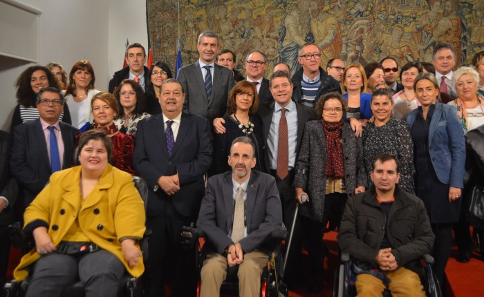 Imagen de Álvaro Gutiérrez en el acto del Día Internacional de las Personas con Discapacidad