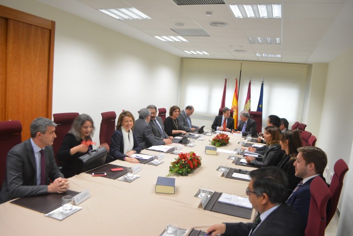 Imagen de Álvaro Gutiérrez en el Consejo de Gobierno en Illescas