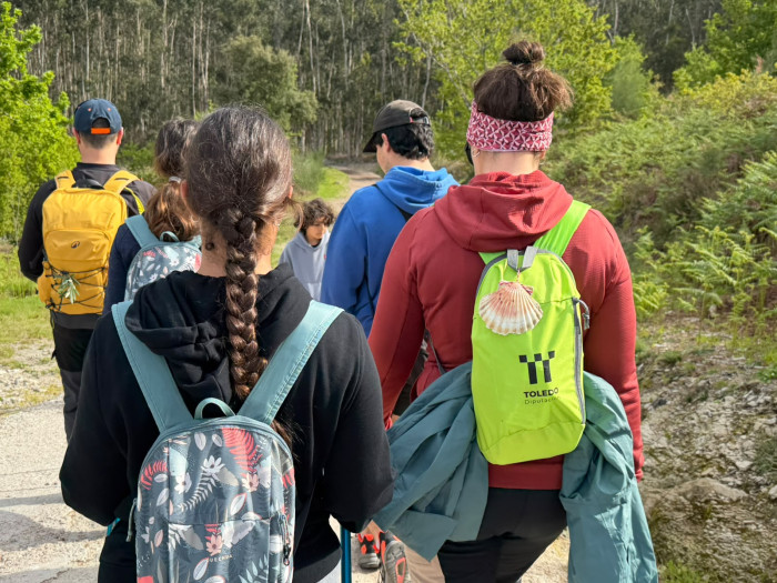 Una imagen del Camino de Santiago
