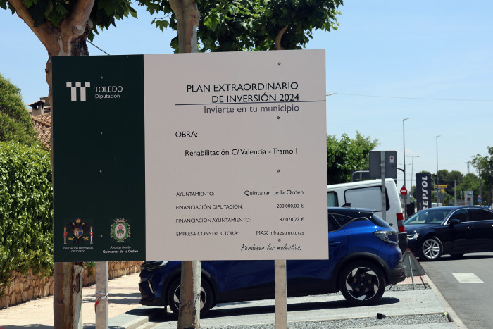 Obras en Quintanar de la Orden