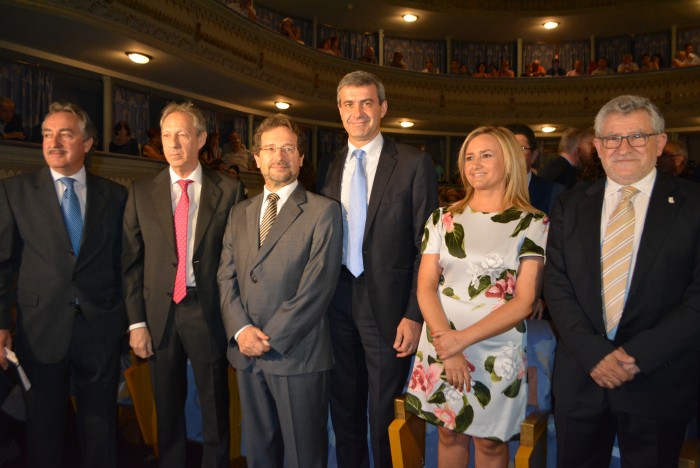 Álvaro Gutiérrez ha acompañado a Julio Porres en el pregón del Corpus Christi