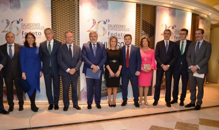 Foto de familia 26º Galardones FEDETO