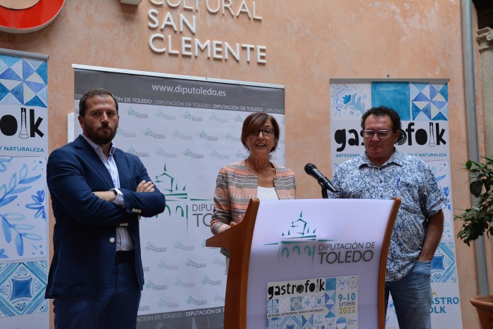 Ana Gómez, Isidoro Gallardo y Jesús Alberto Torres