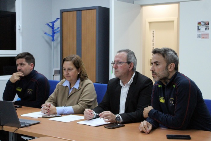 Imagen de La presidenta de la Diputación de Toledo transmite su agradecimiento y apoyo a los bomberos de la Di