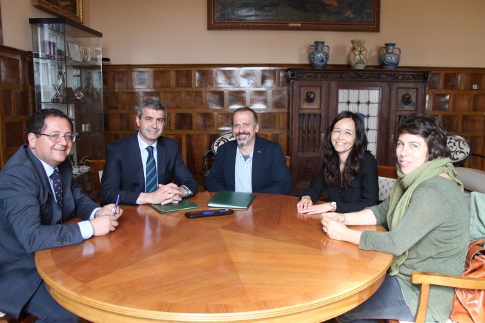 Álvaro Gutiérrez, Enrique Sánchez, Tomás Villarrubia, Marta Sánchez y Sol Lahera