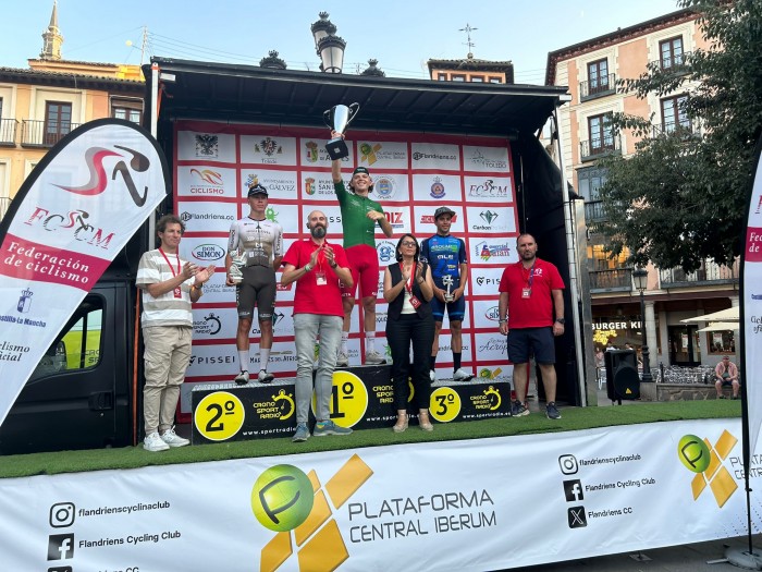 Imagen de Pilar Martín en la entrega de premios