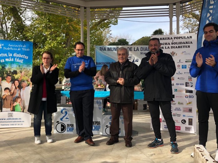 Imagen de Rafael Martín durante la entrega de premios