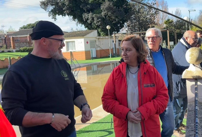 23032025 Cedillo visita camping de Hormigos, una de las zonas más afectadas
