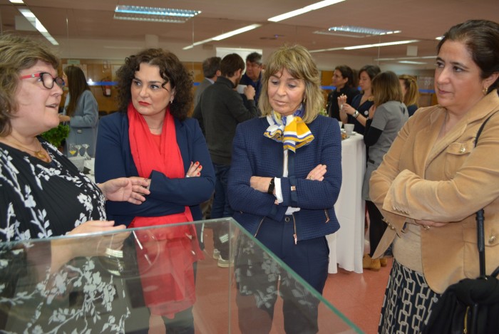 Imagen de Cristina Cebas en la inauguración