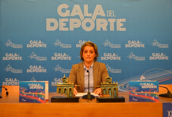 Imagen de María Ángeles García en la rueda de prensa