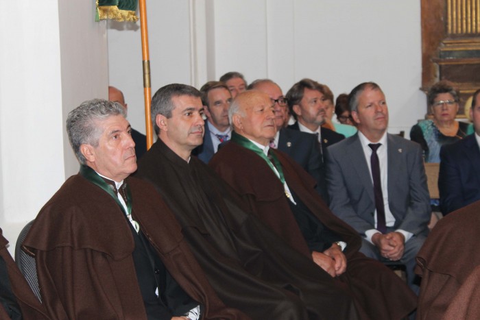 Imagen de Álvaro Gutiérrez en un momento de la ceremonia de la festividad del Gremio de Hortelanos de Toledo