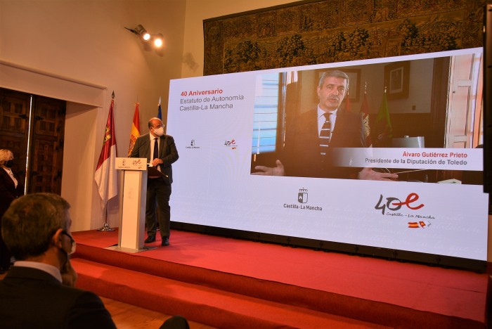 Imagen de Momento de la intervención de Álvaro Gutiérrez